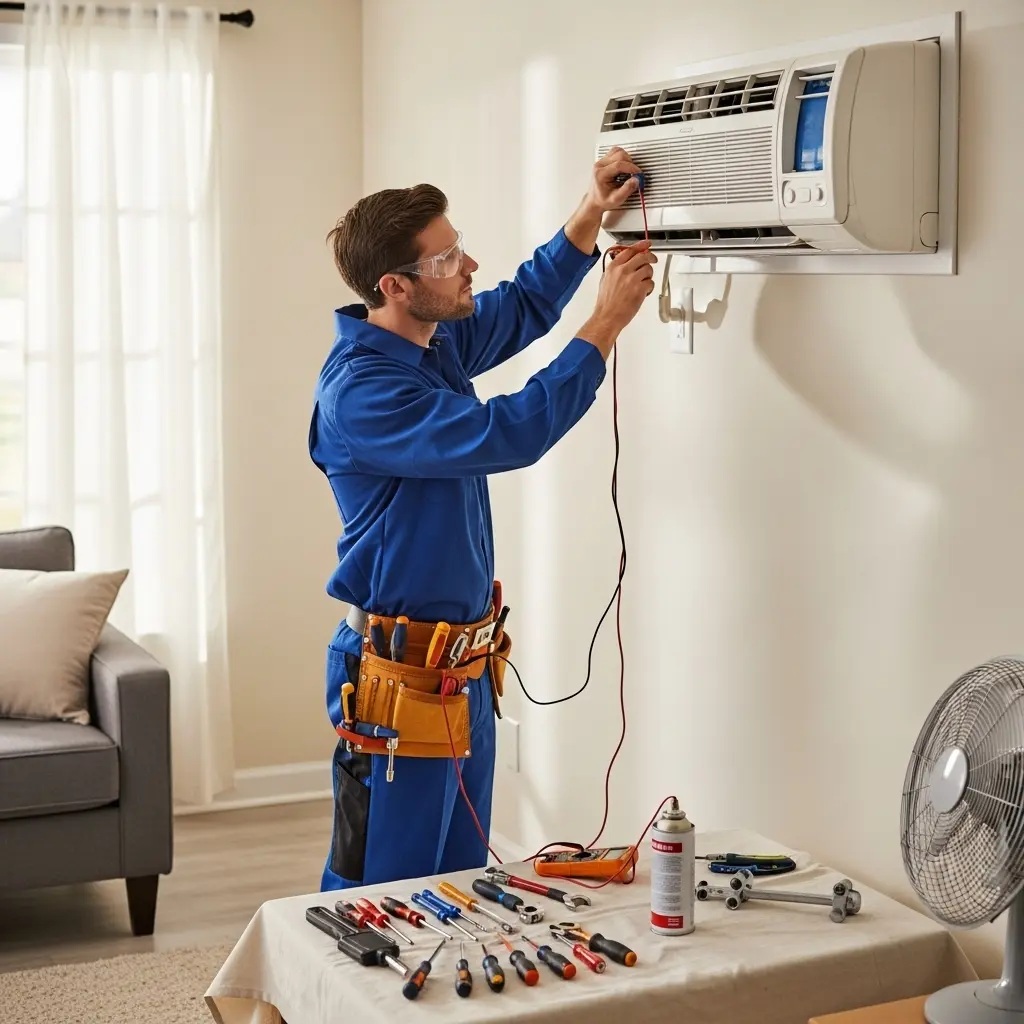 Manisa ECA ECA klima gaz dolumu ve bakım – Enerji verimliliği artırıldı. - Teknik servis örneği